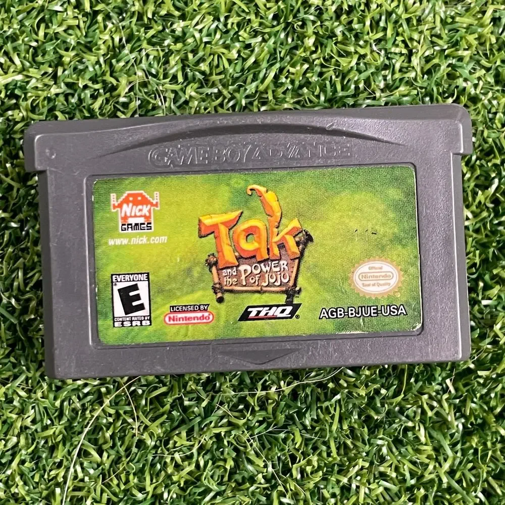 Tak and the Power of Juju (Nintendo Game Boy Advance) GBA Cartridge